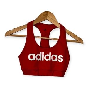adidas | Red Sports Bra | Size: S